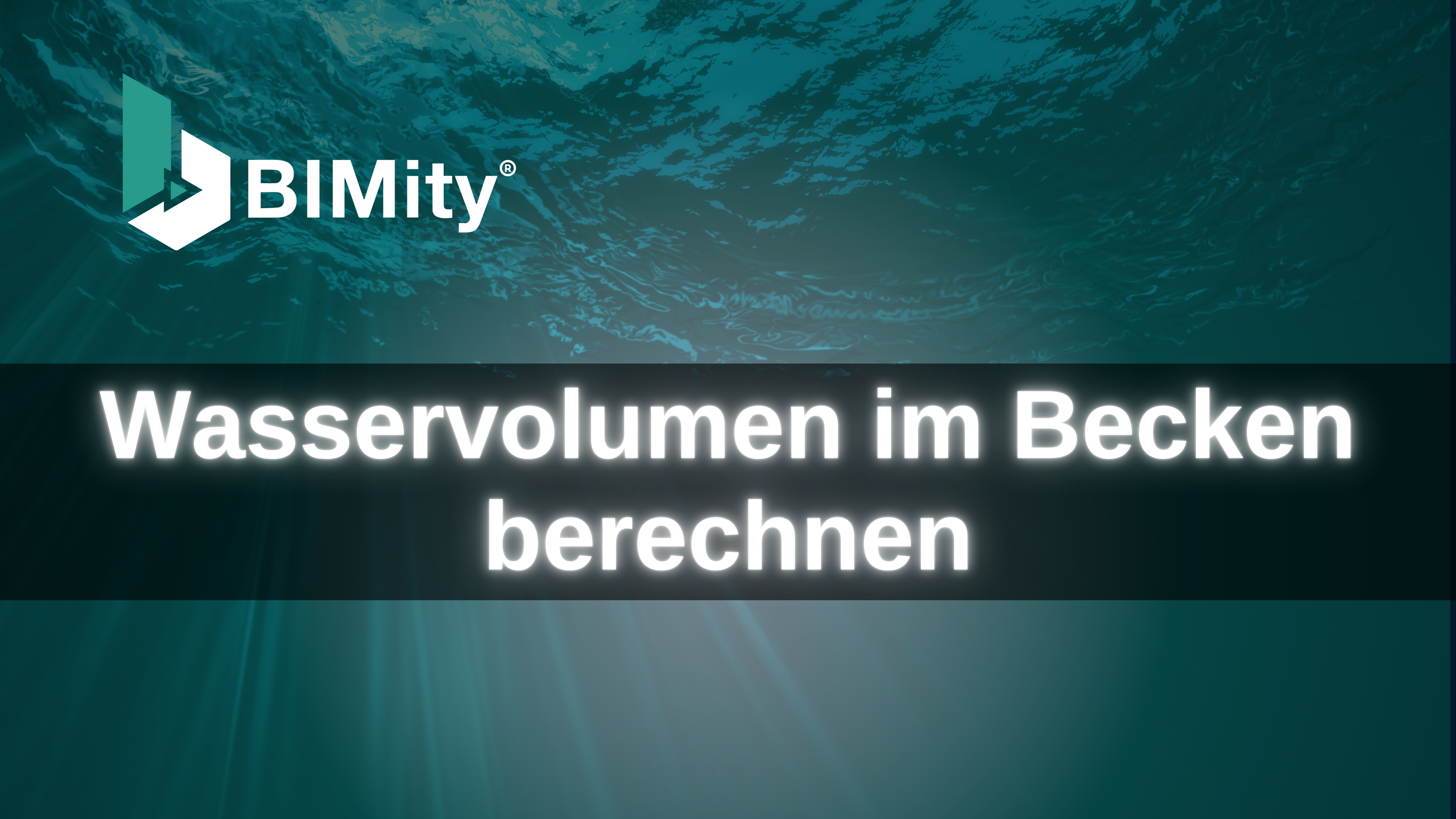 Wasservolumen im Becken berechnen